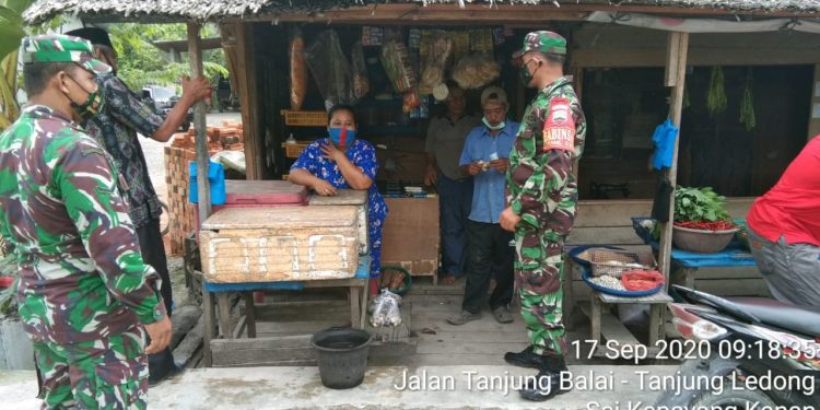 Kembali Adakan Komunikasi Sosial Personel Kodim 0208/Asahan Terkait Pencegahan Virus Corona