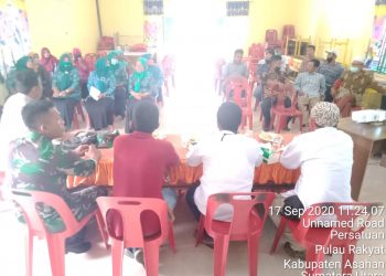 Personel Jajaran Kodim 0208/Asahan Berpartisipasi Dalam Musyawarah RPJM Desa