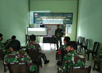 Danramil 12/Seribu Dolok Kapten Inf Herman Ikuti Latnis Intel Kodim 0207/Simalungun