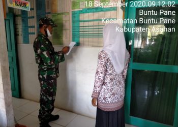 Cek Kondisi Teritorial, Personel Jajaran Kodim 0208/Asahan Sekaligus Bersilahturahmi