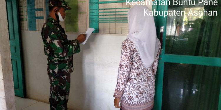 Cek Kondisi Teritorial, Personel Jajaran Kodim 0208/Asahan Sekaligus Bersilahturahmi