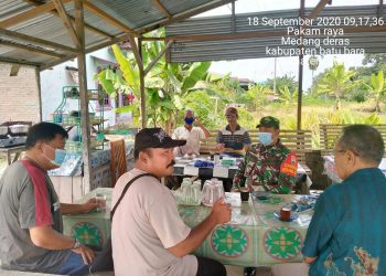 Personel Jajaran Kodim 0208/Asahan Berusaha Keras Meninimalisir Penyebaran Covid-19