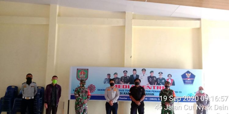 Pos Pam Untuk Penanganan Covid 19 Oleh Jajaran Kodim 0208/Asahan
