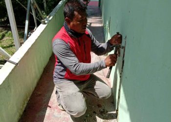 Mampu Berperan Sebagai Tukang di Rumah Dinas Oleh Personel Jajaran Kodim 0207/Simalungun