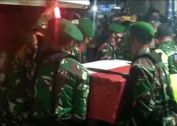 Korem 022/PT Turut Berduka, Dua Prajurit Terbaik TNI Distrik Hitadipa Papua Gugur di Tangan KKSB