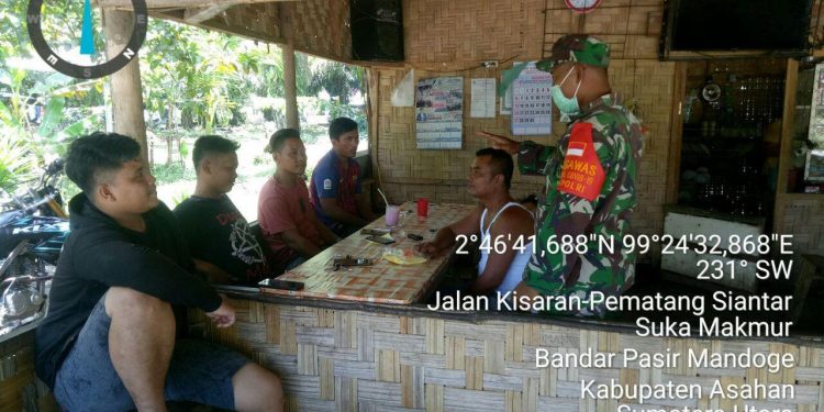Upaya Kodim 0208/Asahan Laksanakan Peminimalisiran Penyebaran Covid-19 Di Kabupaten Asahan Upaya Kodim 0208/Asahan Laksanakan Peminimalisiran Penyebaran Covid-19 Di Kabupaten Asahan