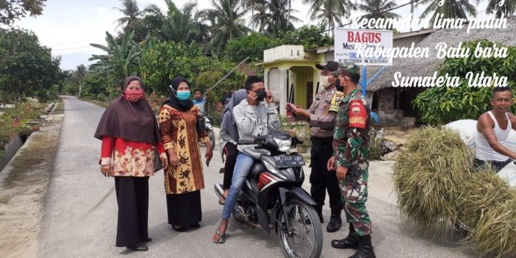 Personel Jajaran Kodim 0208/Asahan Rutin Menyuarakan Protokol Kesehatan Kepada Masyarakat