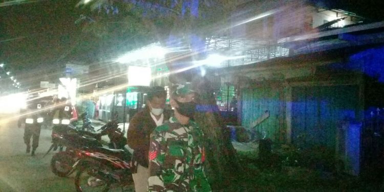 Operasi Gabungan Protokol kesehatan Rutin Dilaksanakan Malam Hari Oleh Instansi Terkait
