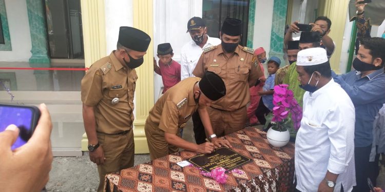 Ketakwaan Terhadap Allah, Personel Jajaran Kodim 0208/Asahan Hadiri Peresmian Masjid