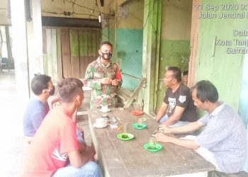 Rutin Melaksanakan Pengawasan Protokol Kesehatan Covid-19 Personel Jajaran Kodim 0208/Asahan