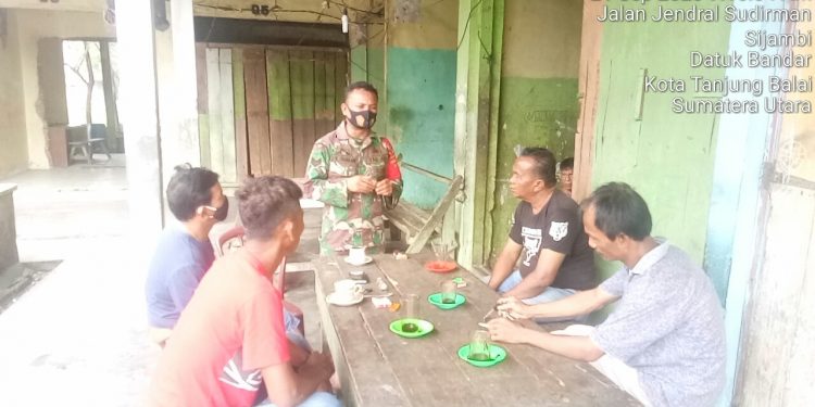 Rutin Melaksanakan Pengawasan Protokol Kesehatan Covid-19 Personel Jajaran Kodim 0208/Asahan