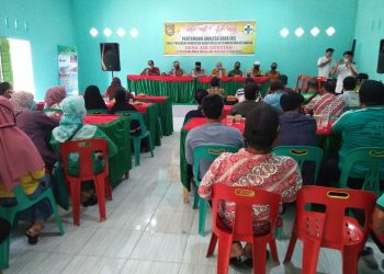 Personel Jajaran Kodim 0208/Asahan Hadiri Musdes Dalam Penyusunan RKP Des Air Genting