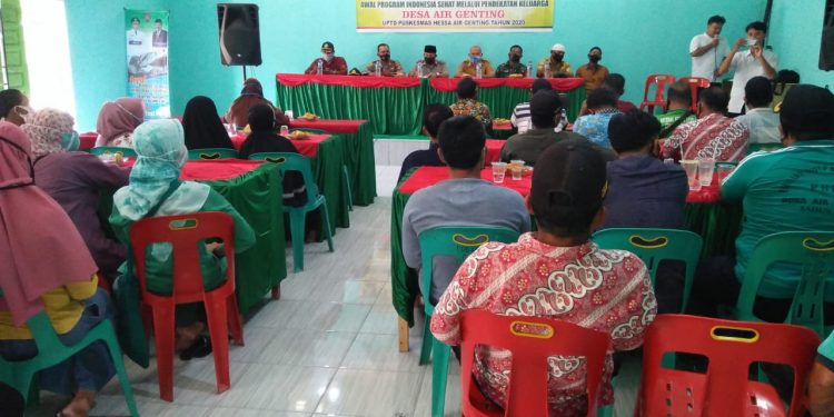 Personel Jajaran Kodim 0208/Asahan Hadiri Musdes Dalam Penyusunan RKP Des Air Genting