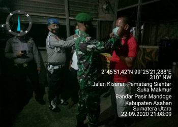 Patroli Gabungan Tingkatkan Sinergitas TNI-Polri Pada Malam Hari Operasi Yustisi