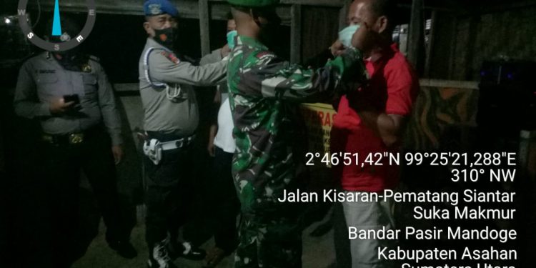 Patroli Gabungan Tingkatkan Sinergitas TNI-Polri Pada Malam Hari Operasi Yustisi