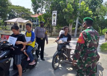 Kembali Semarakkan Operasi Yustisi Oleh Personel Gabungan Kodim 0208/Asahan Dengan Polres