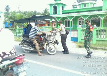 Personil Jajaran Kodim 0208/Asahan Laksanakan Operasi Gabungan Bersama Aparat Pemerintah