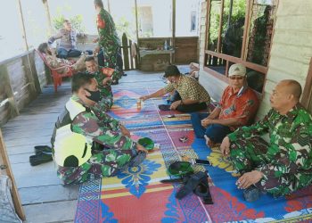 Acara Doa Bersama Kampung Bersih Turut Dihadiri Personel Jajaran Kodim 0208/Asahan Melalu Koramil 08/PB