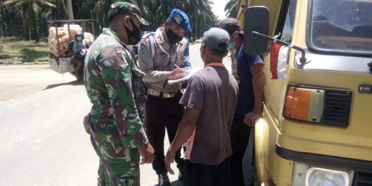 Selalu Berupaya Meminimalisir Penyebaran Covid-19 Oleh Personel Kodim 0208/Asahan