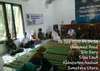 Musyawarah Kampung KB Desa Silo Baru Turut Dihadiri Personel Jajaran Kodim 0208/Asahan