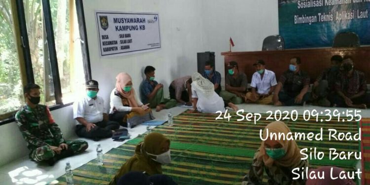 Musyawarah Kampung KB Desa Silo Baru Turut Dihadiri Personel Jajaran Kodim 0208/Asahan