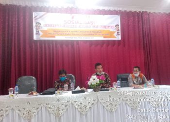 Personel Kodim 0208/Asahan Laksanakan Rapat Sosialisasi Pengawasan Pemilukada