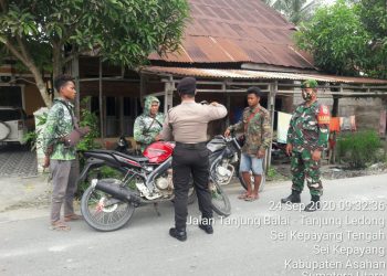 Sinergitas Antara TNI-Polri Dan Staf Puskesmas Dalam Melaksanakan Operasi Yustisi