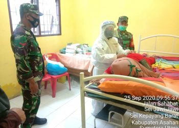 HUT Hari Kontrasepsi Sedunia, Babinsa Hadiri Kegiatan Pelayanan KB Kesehatan