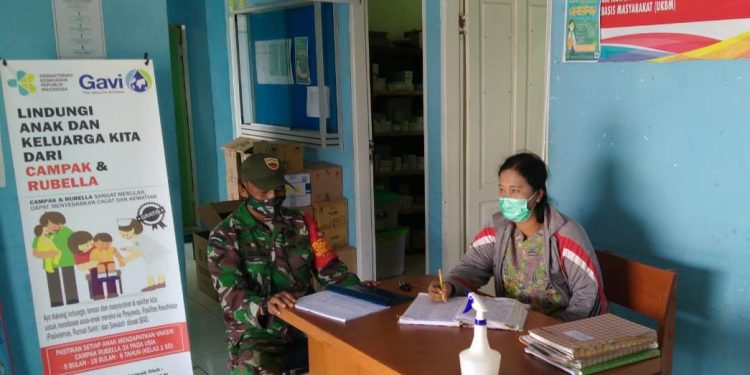 Himpun Data Kesehatan Warga, Personel Jajaran Kodim 0207/Simalungun Komsos Ke Puskesmas Himpun Data Kesehatan Warga, Personel Jajaran Kodim 0207/Simalungun Komsos Ke Puskesmas