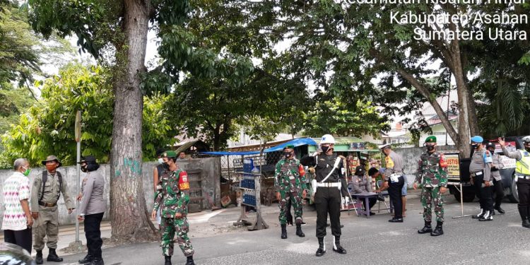 Tim Gabungan Laksanakan Penegakan Protokol Kesehatan di Wilayah Kisaran Tim Gabungan Laksanakan Penegakan Protokol Kesehatan di Wilayah Kisaran