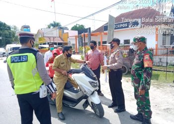 Aparat Keamanan Bersinergi Bergerak Lakukan Operasi Yustisi Cegah Penyebaran COVID-19