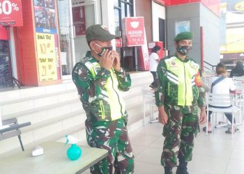 Tim Gabungan Satgas Covid 19, Puluhan Orang Terjaring Razia Masker di Kota Pematang Siantar