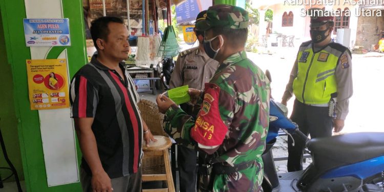 Turut Berpartisipasi Dalam Operasi Yustisi Pembersihan Covid-19 Oleh Personel Kodim 0208/Asahan Turut Berpartisipasi Dalam Operasi Yustisi Pembersihan Covid-19 Oleh Personel Kodim 0208/Asahan