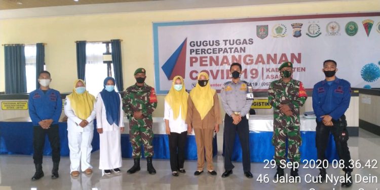 Personel Jaajran Kodim 0208/Asahan Turut Laksanakan Posko Gugus Tugas Covid-19 Di Kabupaten Asahan Personel Jaajran Kodim 0208/Asahan Turut Laksanakan Posko Gugus Tugas Covid-19 Di Kabupaten Asahan