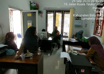 Personel Kodim 0208/Asahan Turun Langsung Ke Lapangan Cek Data Penduduk Desa Binaan