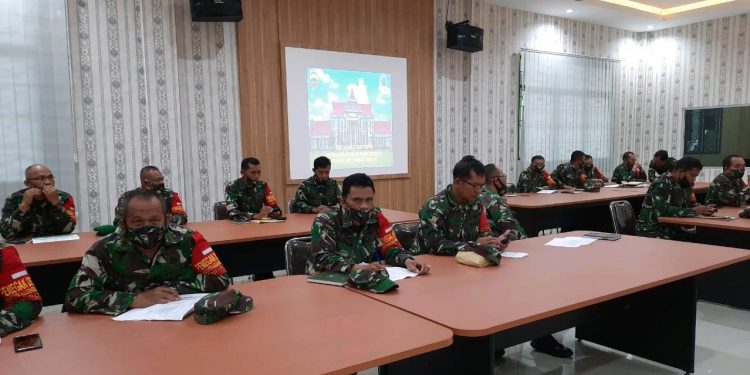 Danramil 06/Perdagangan Ikuti Rapat Bersama Kasdim 0207/Simalungun Danramil 06/Perdagangan Ikuti Rapat Bersama Kasdim 0207/Simalungun