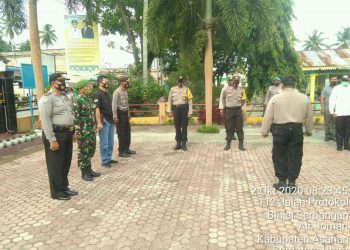 Tiga Pilar Bekerjasama Dengan Aparat Pemerintah Lakukan Penyisiran Cegah Covid-19