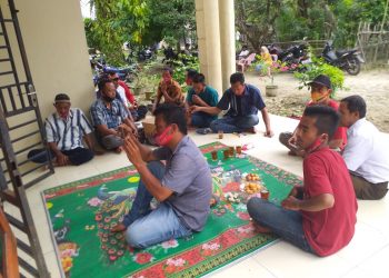 Personel Jajaran Kodim 0208/Asahan Melaksanakan PAM Kampanye Calon Bupati Dan Wakil Bupati Asahan