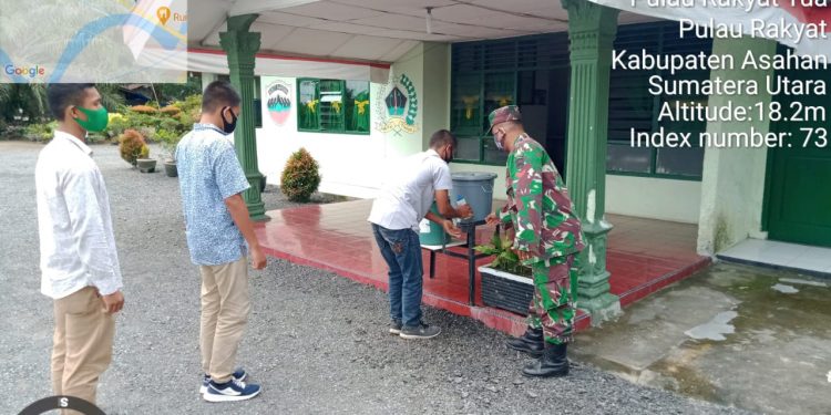 Beri Arahan Bagi Pemuda Yang Ingin Bergabung Menjadi Prajurit TNI Agar Patuhi Prokes Oleh Personel Jajaran Kodim 0208/Asahan