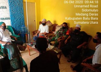 Personel Jajaran Kodim 0208/Asahan Laksanakan Komsos Bersama Mitra Karib