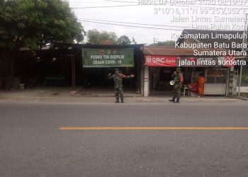 Intip Keseharian Personel Jajaran Kodim 0208/Asahan Di Tengah Pandemi Covid-19