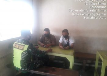 Di Tengah Covid-19, Personel Jajaran Kodim 0207/Simalungun Laksanakan Komsos Dengan Warga Binaan