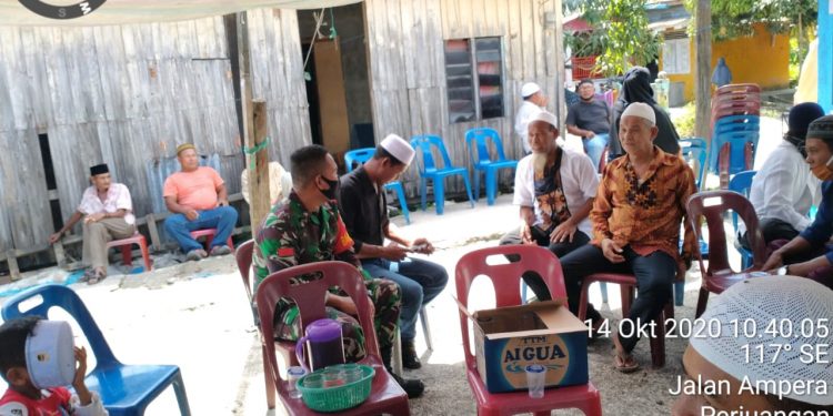 Wujud Kepedulian Personel Jajaran Kodim 0208/Asahan Melayat Kerumah Duka Warga Binaan