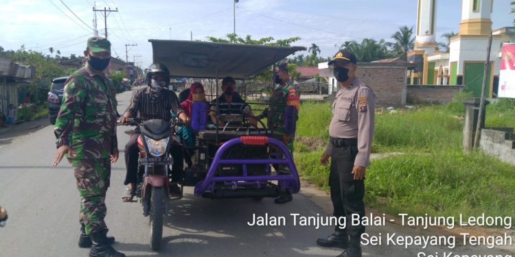 Ops Yustisi Hari Ini Turut Dihadiri Oleh Personil Jajaran Kodim 0208/Asahan Bersama Intansi Terkait