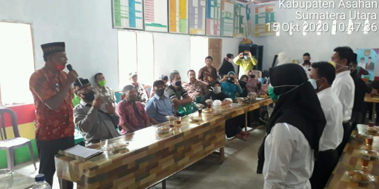 Dalam Rangka Pelantikan Kepala Dusun, Personel Jajaran Kodim 0208/Asahan Turut Menghadirinya Dalam Rangka Pelantikan Kepala Dusun, Personel Jajaran Kodim 0208/Asahan Turut Menghadirinya