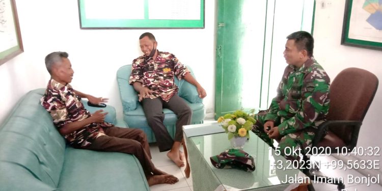 Kodim 0208/Asahan Melalui Koramil 04/Talawi Terima Silaturahmi OKP FKPPI di Makoramil Kodim 0208/Asahan Melalui Koramil 04/Talawi Terima Silaturahmi OKP FKPPI di Makoramil