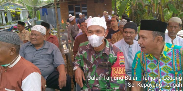 Turut Berduka Cita Atas Kepergian Salah Satu Warga Binaannya Oleh Personel Jajaran Kodim 0208/Asahan