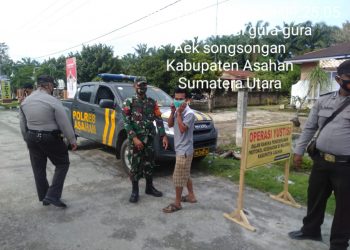 Pantau Warga Yang Melintas Personel Kodim 0208/Asahan Himbau Patuhi Protokol Kesehatan Anjuran Pemerintah