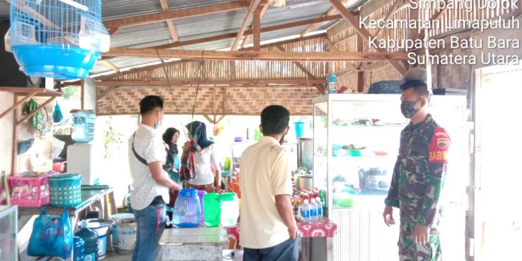 Lakukan Komsos Untuk Himbau Warga, Personel Jajaran Kodim 0208/Asahan Agar Patuhi Protokol Kesehatan Anjuran Pemerintah