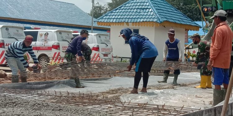 Kondisi Terkini Pembangunan Infra Struktur Yang Dilakukan Satgas Tmmd Ke 109 Kodim 0208/As Di Batubara